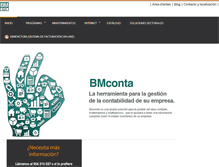 Tablet Screenshot of bmsoft.es